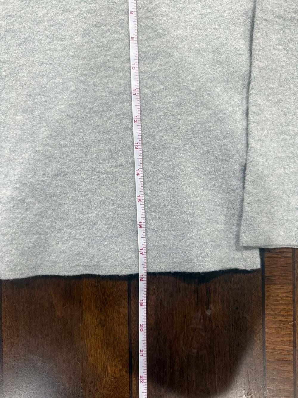 Aritzia The Group 100% Wool Mock Neck Sweater Gray Cropped Minimalist XS - Picture 7 of 8